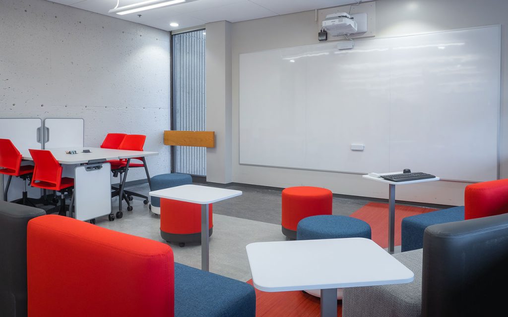 La zone discussion pour y faire des présentations interactives.