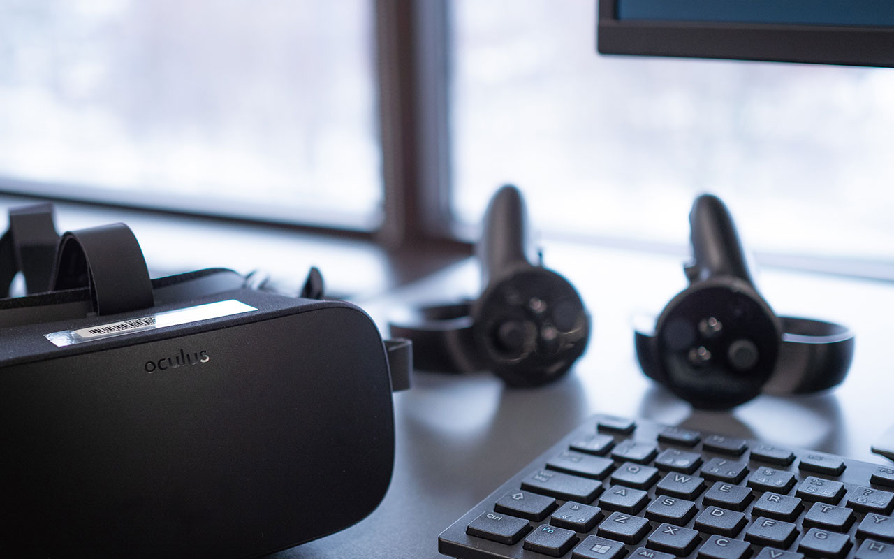 La réalité virtuelle immersive avec l'Oculus Rift. 3 stations sont disponibles.