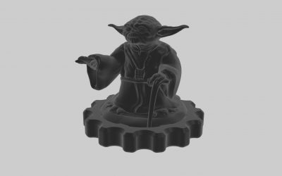 Couvre-bouton Yoda pour Ender 3