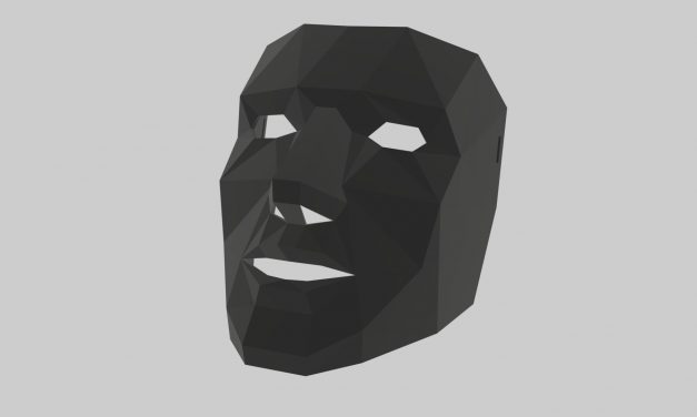 Masque “low poly”